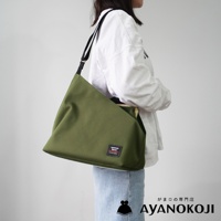 京都職人手作Sarei機能布方形口金單肩包 (共3色)