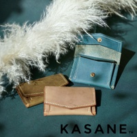 職人手作義大利Texas皮革迷你雙折短夾 No.58