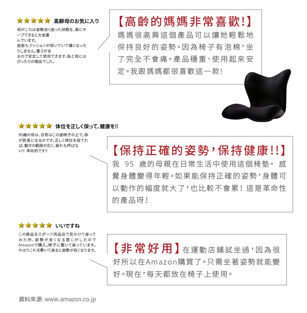 PREMIUM DX 奢華頂級調整椅，黑色，符合人體工學設計，椅背和坐墊一體成型，造型獨特，可支撐身體曲線。