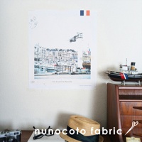 無框帆布藝術海報-Marseille