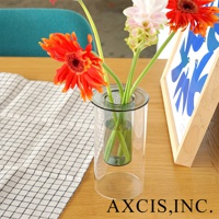 PINO 雙層可拆玻璃花瓶-高款