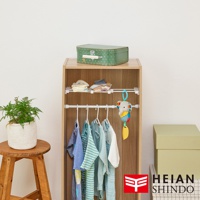 全新平安伸銅全功能伸縮縫隙置物架，寬度12cm，可延伸至43cm，適合各種狹小空間收納，附可愛大象造型玩具。