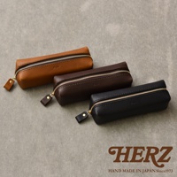 職人手作皮革Organ箱型收納筆袋 GS-58