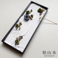 日本枯山水模型-龍安寺青苔庭園款