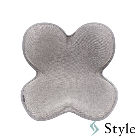 Style 品牌灰色蝴蝶形狀美姿調整坐墊