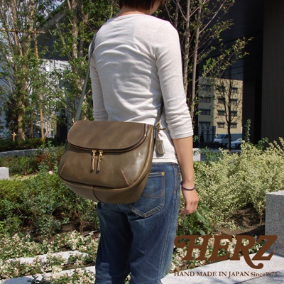 職人手作皮革大容量馬鞍包 CK-150 (共5色)