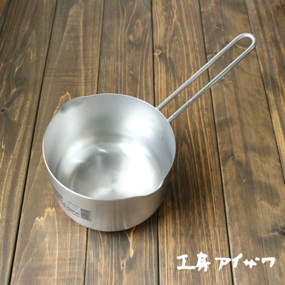 不鏽鋼雙口牛奶鍋-14cm