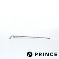 銀色金屬材質的大磨泥器，設計簡約，帶有網狀孔洞，可見其細長的造型。