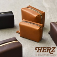 職人手作皮革Organ箱型收納包 GS-59 (共2種尺寸各3色)