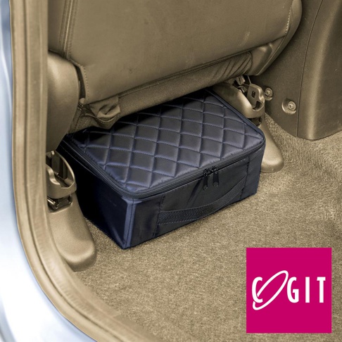 COGIT 汽車椅縫專用多功能收納盒，置於汽車座椅下方，用於收納雜物。