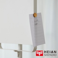 掛有待辦事項清單的白色磁吸板，清單上有“milk”和“egg”的字樣。