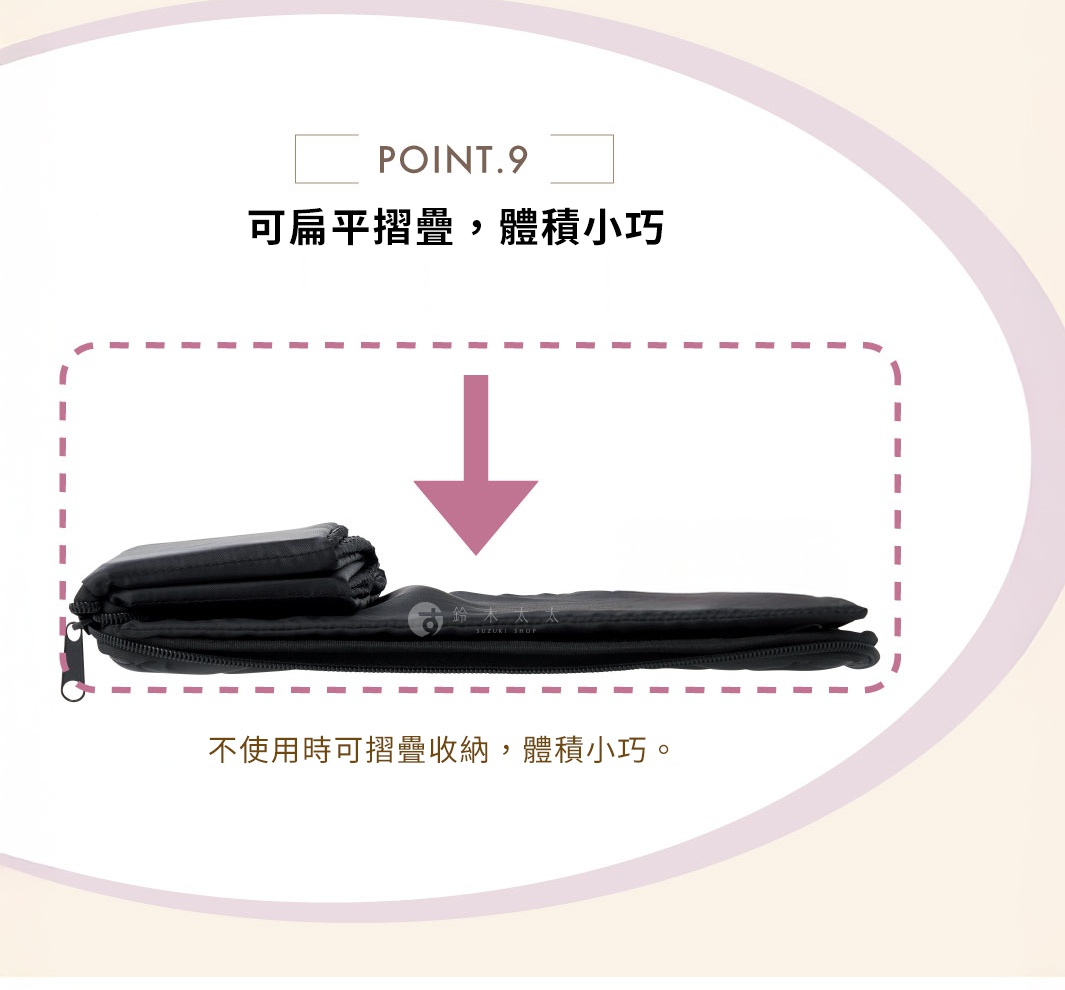 COGIT 汽車椅縫專用多功能收納盒，可扁平摺疊收納，體積小巧