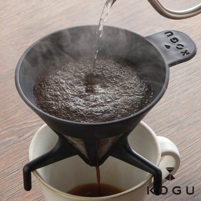 KOGU 珈琲考具 日製免濾紙咖啡濾杯 (1-4杯用)