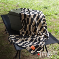 SOLU 今治戶外格紋棉柔浴巾