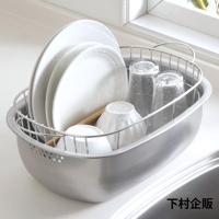 不鏽鋼洗菜洗碗收納瀝水組