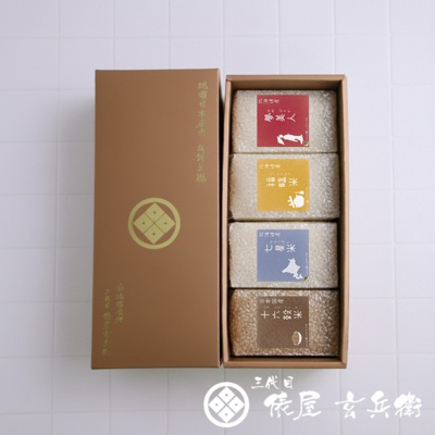 俵屋四款精選日本米年節禮盒