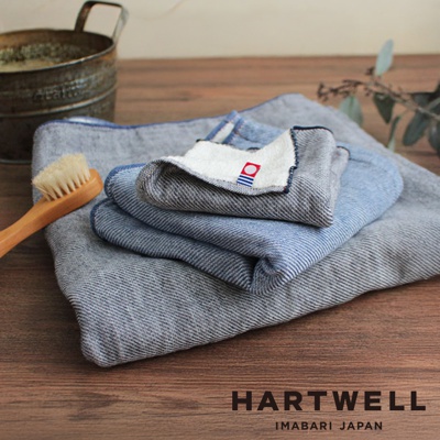 今治復古丹寧風雙織柔感浴巾 (共2色)