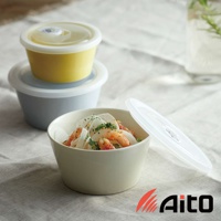 Ciel 美濃燒簡約素雅附蓋保鮮碗 M (共3色)