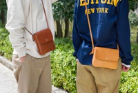 職人手作皮革橫式隨行袋 (CP-9)