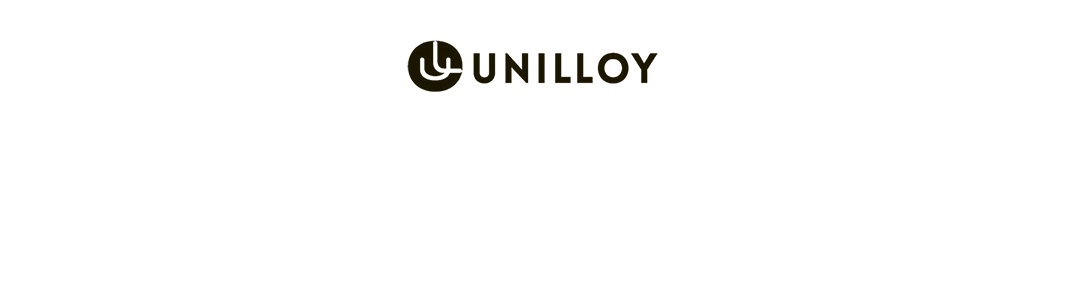 UNILLOY 品牌標誌，黑色字體。