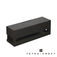 主圖_[TATSU-CRAFT]木色集線收納盒-黑.jpg