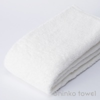 Landwell Hotel 泉州精繡長纖匹馬棉浴巾，白色，柔軟蓬鬆，質感細膩，乾爽透氣。