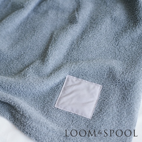 圖片文字：LOOM & SPOOL LIBRA 輕量蓬盈抗菌純棉大浴巾