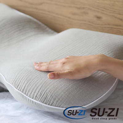 SUZI MUGON 暢快呼吸側睡止鼾枕 二代 AZ-763 專用純棉枕套