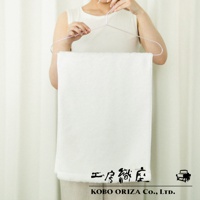 MOFA 今治柔感極甘撚系匹馬棉毛巾，純白色，材質為匹馬棉，質感柔軟，毛圈細緻。