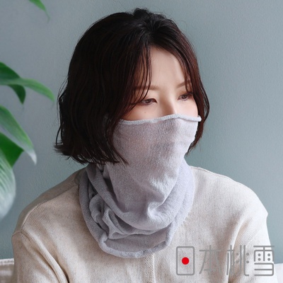 護喉好眠絲綢晚安半面罩