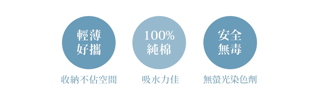 SAUNNER MOKU 薄輕長精繡桑拿浴巾，特點為輕薄好攜、100%純棉材質、吸水力佳，以及安全無毒、無螢光染色劑。