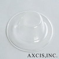 lykke 清透玻璃深型點心碗 S，圓形盤狀，中央為深碗造型，材質為透明玻璃。