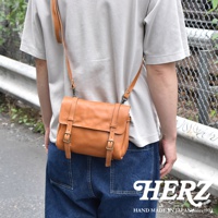 職人手作皮革水洗加工復古郵差包 WH-401 (3種尺寸各5色)