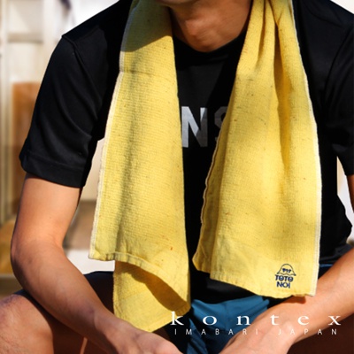 SAUNNER MOKU 薄輕長精繡桑拿毛巾