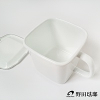 杯型附蓋儲物罐 (琺瑯蓋款)