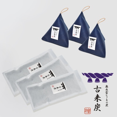 古來炭萬用調濕木炭六件組