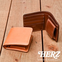 職人手作皮革經典雙折短夾 WS-8