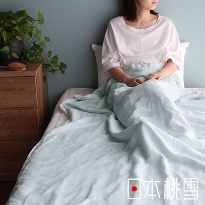 3倍COOL涼二層紗絲滑透氣輕柔半毯 (共2色)