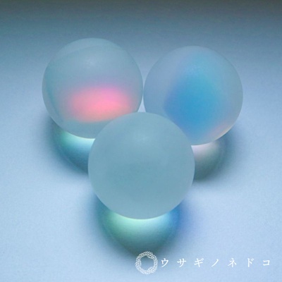 合光稜鏡球 霧面款 (附座台)