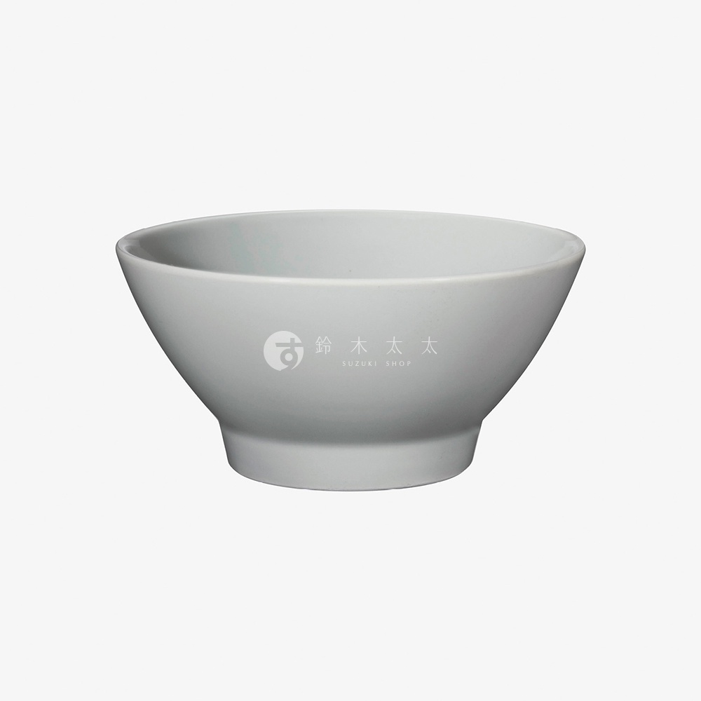 波佐見燒 Common 陶瓷料理丼碗，18公分，淺灰色，圓潤碗身，簡約設計。