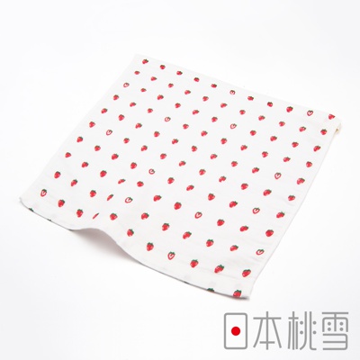 日本桃雪 紗布方巾 – 經典小小圖 (共6色)
