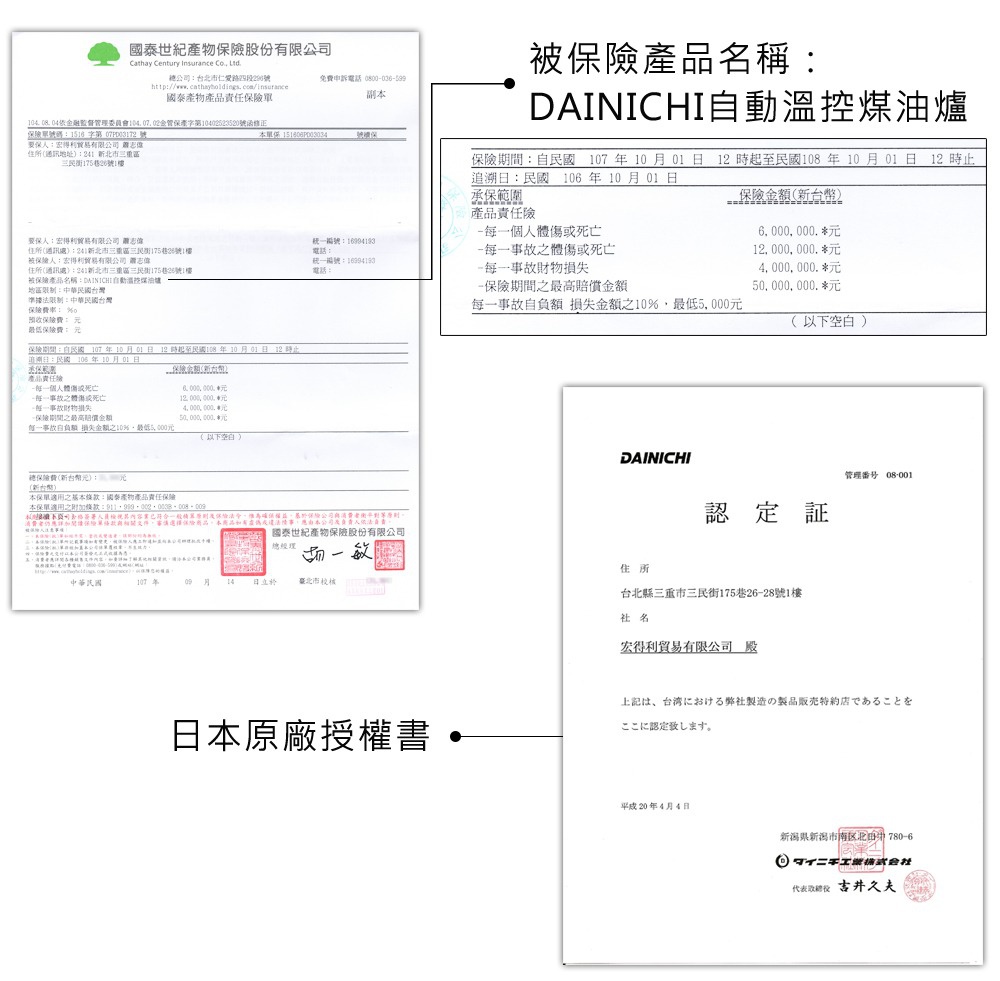 DAINICHI 自動溫控煤油暖爐，鉑金棕色，適用於 7-14 坪空間。