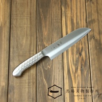 [堺一次] 不鏽鋼三德刀-(17cm)