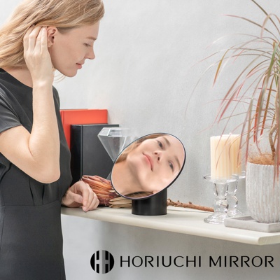 NAPURE 桌上型可調節化妝圓鏡 (共3色)