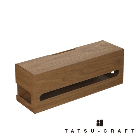 主圖_[TATSU-CRAFT]木色集線收納盒-棕.jpg