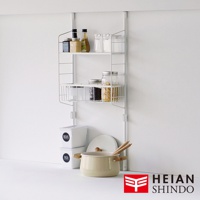 廚衛兩用收納籃架 SPL-4WH