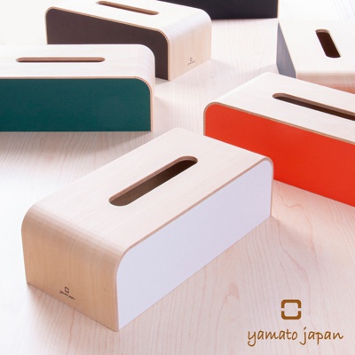 YAMATO工藝 手作布藝木質面紙盒
