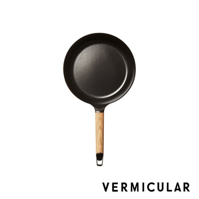 VERMICULAR 日本製琺瑯鑄鐵平底深鍋24cm (共兩色)