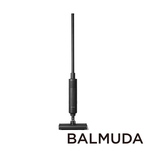 The Cleaner 無線吸塵器，黑色，展示了其主機、吸塵管和吸頭，整體為簡約的圓柱形和長條形設計，材質看似塑膠與金屬。