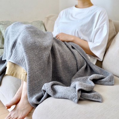 LANA針織風純棉浴巾